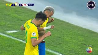 BRASIL 1 X 0 PERU MELHORES MOMENTOS SEMIFINAL [COPA AMÉRICA 2021]