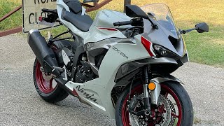 2024 Ninja ZX-6R Break In Oil Change - 600 Miles