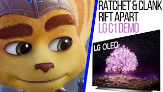 LG C1: Ratchet and Clank Rift Apart Demo & picture settings!