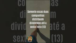 Dividendos Da Semana! Veja Quem Paga Proventos Pra Você #ações #dividendos #bolsadevalores