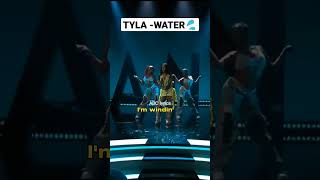 Tyla Viral WATER💦 TV first performance on Bianca talk show #shorts #tylawater #afrobeatsfestival