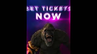 ⚠️This has to be seen on the big screen to be believed. ⚠️ Get #GodzillaXKong tickets now