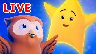 🔴 Super Simple Songs Bedtime Livestream 🌟🦉💤 | Kids Nap Songs | Super Simple Songs