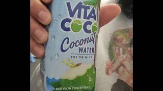 Coconut Water after a good sweat