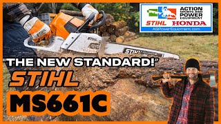 The STIHL MS661C is the new standard for tree professionals!