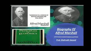 Biography of Alfred Marshall, Contributions of Marshall, Principal of Economics, Human Welfare Eco.