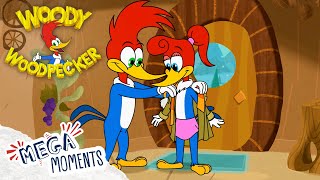 Woody the gentleman 🤵‍♂️ | Woody Woodpecker | Compilation | Mega Moments