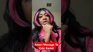 Amari send message to Vybz Kartel #vybezkartel ##dancehallartist #gazanation