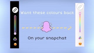 Snapchat hacks #shorts #snapchat #tricks #pastelcolours