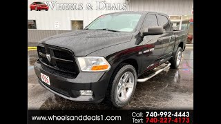 2012 Dodge Ram 1500 ST 4X4 with a 5.7L Hemi V8 engine