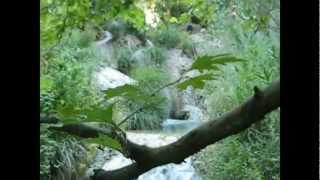 Waterfall of Polylimnio Messinia, Kazarma (Charavgi) Falls