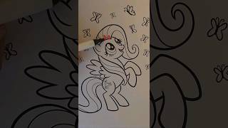 mlp fluttershy 🦋#mylittlepony #mlp #fluttershy #forkids #fyp #foryou #trending #art #like  #video