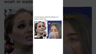 Best memes on the internet part 122 🤣 Adele vs Billie Eilish #shorts #celebrity #funny #fyp #memes