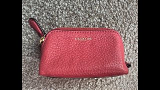 Coach Small Cosmetic bag in Poppy