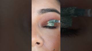 How to Use Liquid Eyeshadow on eyes ! #makeuphacks #makeupshorts