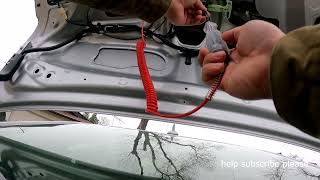 2015 lexus es350 trunk actuator problem solved.