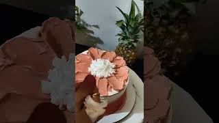 Simple cake decoration ideas #youtubeshorts #treandig #cakedecoratingideas #shortvideo