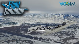 VATSIM Friday Night Ops (FNO) - SLC to DEN in the Citation CJ4 Mod with Free Online ATC