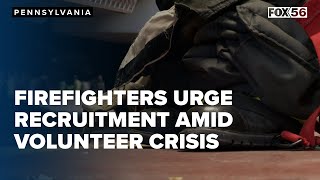 Become a hero: Firefighters urge recruitment during volunteer crisis