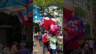 Beli balon ungu #lucu #balonkarakter