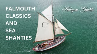 Falmouth Classics and Sea Shanties. Featuring Stuns'Is shanty group and numerous classic yachts!