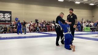 8 Year old Kids BJJ Tournament - White Belt vs Grey