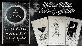 Hollow Valley deck of symbols by Erin Alise | Flipthrough, Readings, Pairings & Review