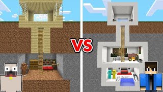 Minecraft NOOB vs PRO: MODERN TITKOS BÁZIS KIHÍVÁS!