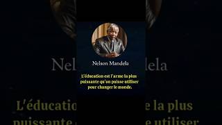 #phrasespositives : Paroles Classiques de Nelson Mandela Sur la Vie, la Paix #citation #motivation