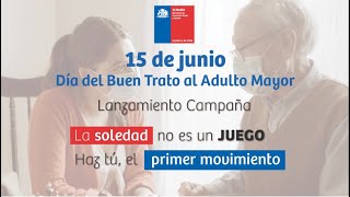 Revisa el lanzamiento de la campaña "La Soledad no es un juego, haz tú el primer movimiento"