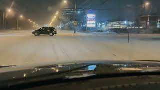 Ride during December Snowstorm in Toronto #toronto #snowstorm