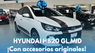 Hyundai HB20 2023 GL Mid, ¡Personalizado con accesorios originales! -Version intermedia, Vistazo |4K