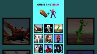 Guess The Meme By Emoji Challenge | Meme Songs 2023 #shorts