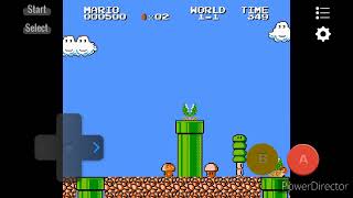 playing Mario Bros the lost levels