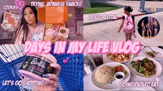 DAYS IN MY LIFE VLOG: trying Japanese snacks, Htown trip, shopping, & crazy family time