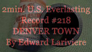 DENVER TOWN, 2min. U.S.Everlasting Record #218