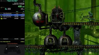 Abe's Oddysee Any% NMG Zulag 4 + The Boardroom in 2:28.350