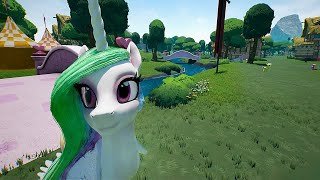 Morning walk with Celestia (AI ponies update)