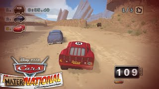 Cars: Mater-National Championship [Wii] 100% Walkthrough - Radiator Springs - Dolphin Emulator - HD