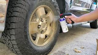 2013 Toyota Tundra spray on wheel kit.