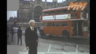 London holiday 1970's old cine film 262