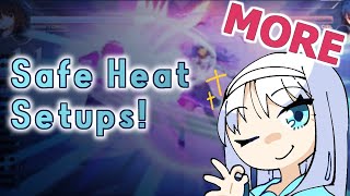 Melty Blood Type Lumina - More Safe heat setups with Akiha Tohno