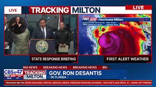 Gov. DeSantis: Linemen from California are coming to Florida to assist with Hurricane Milton | ANJ