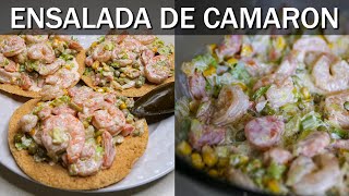 Ensalada de Camaron Receta Facil de Preparar | A la mesa