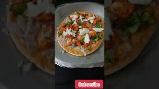 pizza without oven || yummy and spicy || crispy || azmi nazma 123