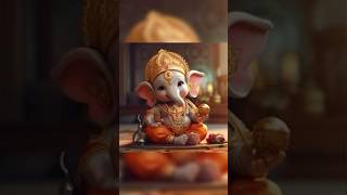 Ganpati Bappa morya cute baby #ganeshchaturthi #ganesh #trend #viral #shorts #cuteganpati