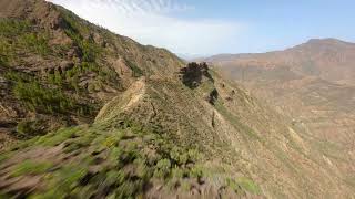 Roque del Mulato 'Barranco de Siberio' (Tejeda, Gran Canaria)