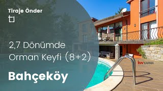 Belgrad Ormanı'na Komşu, 2700 ㎡ Arazide 8+2 Dev Villa