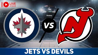 Winnipeg Jets vs New Jersey Devils LIVE STREAM & PLAY-BY-PLAY | NHL Live stream