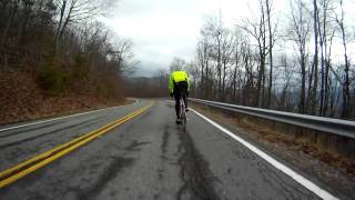 Riding on Walker Mountain in Wytheville